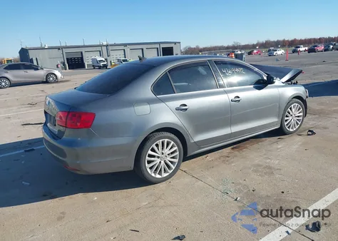 2013 Volkswagen Jetta 2.0L Tdi из США, поврежденный, VIN 3VWLL7AJ8DM406743